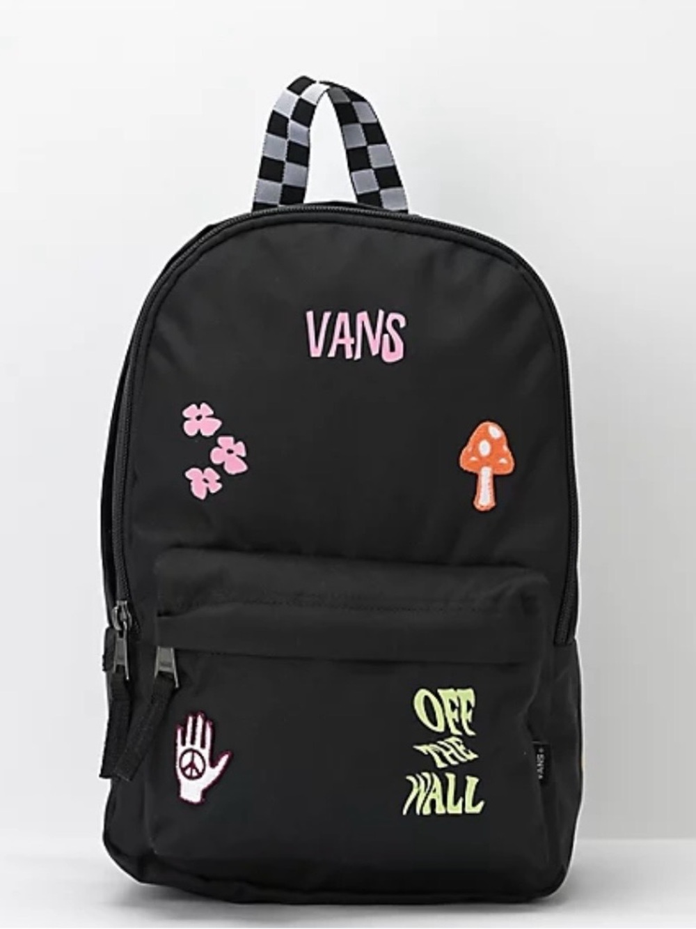 Vans New Bounds Novelty Patches Black Mini Backpack
